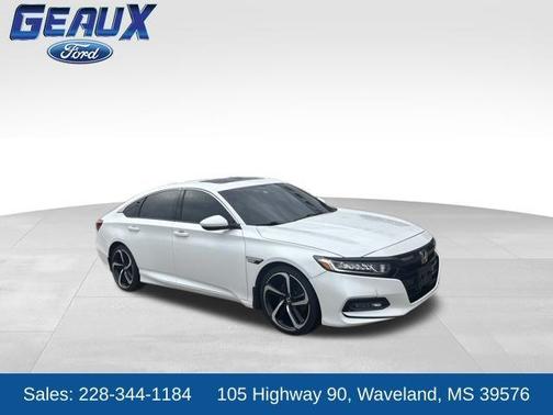 Platinum White Pearl 2019 Honda Accord Sport 2.0T