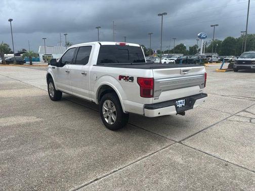 White Platinum Clearcoat Metallic 2019 Ford F-150 Platinum