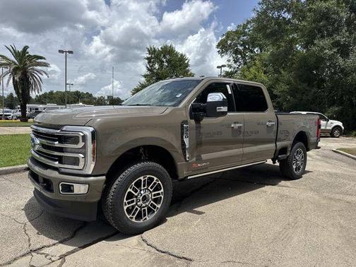 Gray 2026 Ford F-250 Platinum