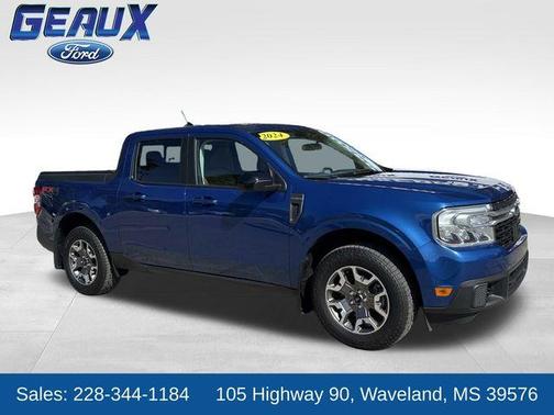Blue Metallic 2024 Ford Maverick Lariat