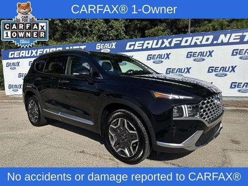 Twilight Black 2023 Hyundai SANTA FE HEV Limited