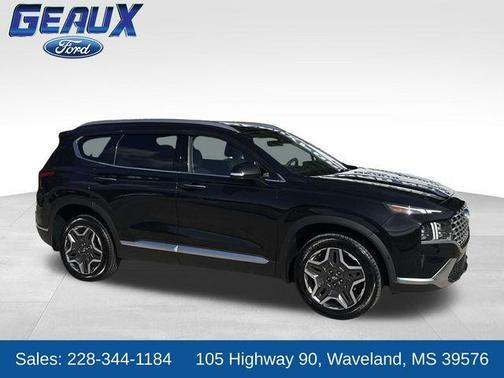 Twilight Black 2023 Hyundai SANTA FE HEV Limited