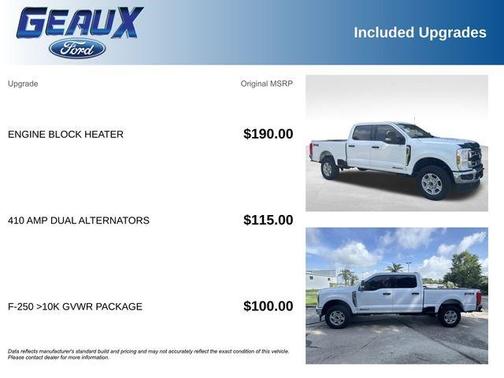 Oxford White 2024 Ford F-250 XLT