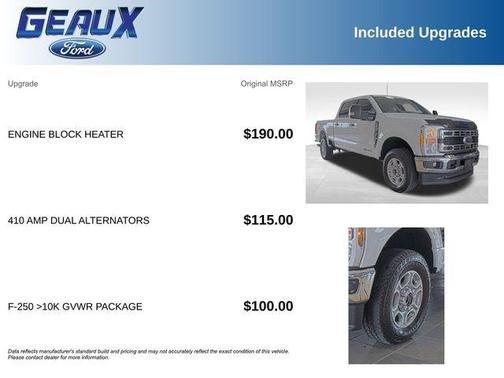 Oxford White 2024 Ford F-250 XLT