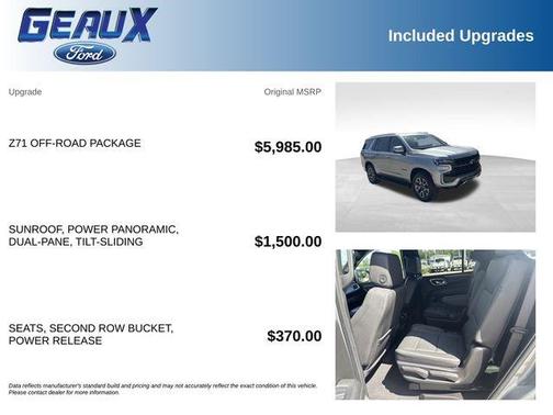 Sterling Gray Metallic 2024 Chevrolet Tahoe Z71