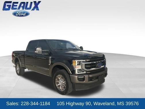 Agate Black Metallic 2020 Ford F-350 King Ranch