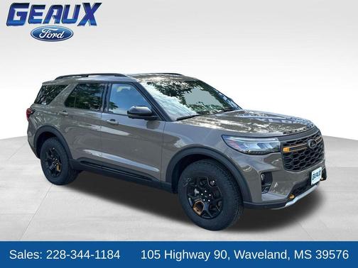 Gray 2026 Ford Explorer Tremor