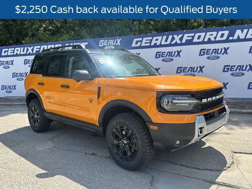 Orange 2026 Ford Bronco Sport Badlands