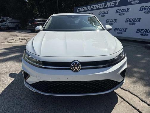 Pure White 2025 Volkswagen Jetta 1.5T S