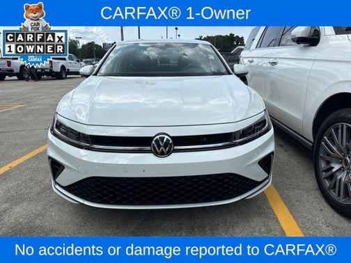 Pure White 2025 Volkswagen Jetta 1.5T S
