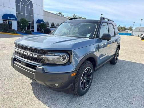 Azure Gray Metallic 2025 Ford Bronco Sport Outer Banks
