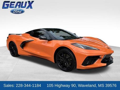 Orange 2023 Chevrolet Corvette Stingray w/3LT