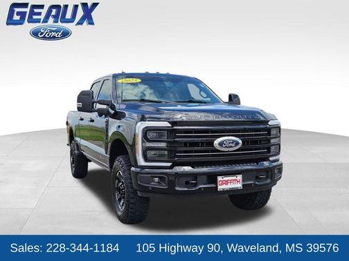 Agate Black Metallic 2025 Ford F-250 Platinum