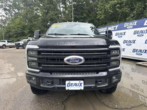 Agate Black Metallic 2025 Ford F-250 Platinum