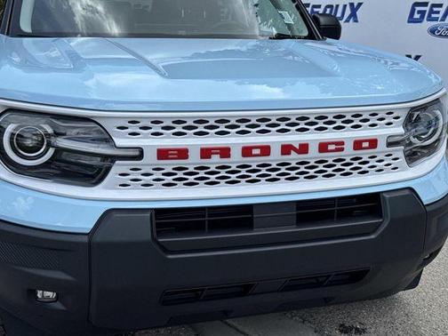 Blue 2026 Ford Bronco Sport Heritage