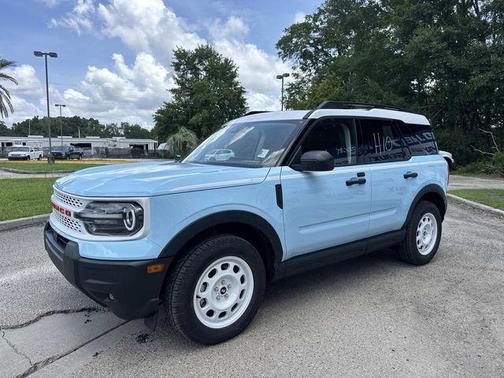 Blue 2026 Ford Bronco Sport Heritage