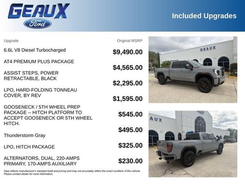 Gray 2024 GMC Sierra 2500 AT4