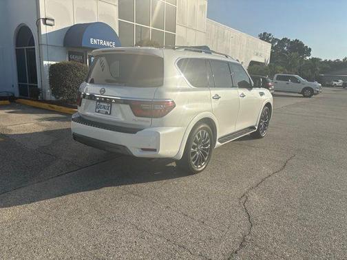 Aspen White 2021 Nissan Armada Platinum