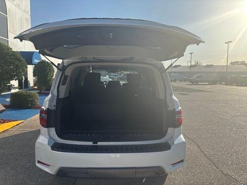 Aspen White 2021 Nissan Armada Platinum