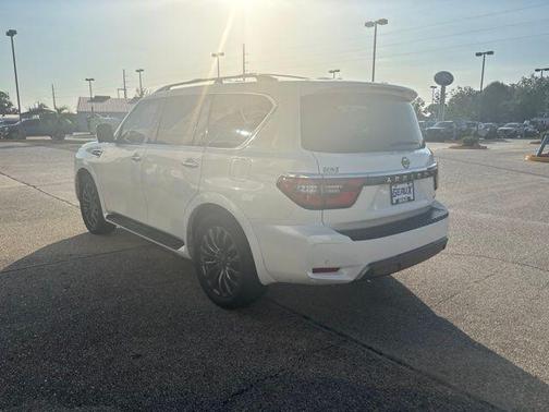 Aspen White 2021 Nissan Armada Platinum