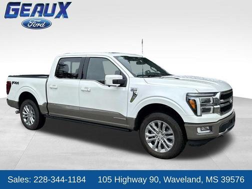 Star White 2025 Ford F-150 King Ranch