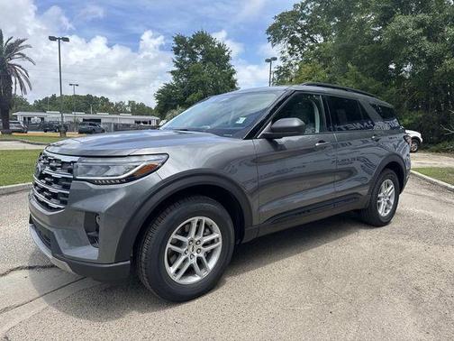 Gray Metallic 2026 Ford Explorer Active