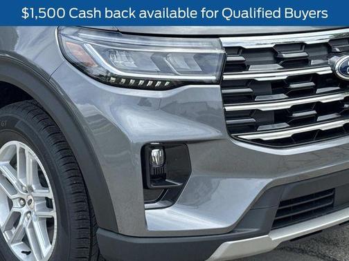 Gray Metallic 2026 Ford Explorer Active