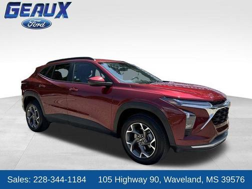 Crimson Metallic 2025 Chevrolet Trax LT