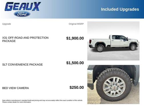 Summit White 2022 GMC Sierra 2500 SLT