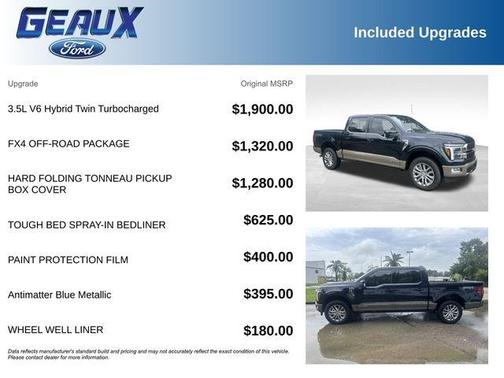 Blue Metallic 2025 Ford F-150 King Ranch