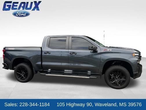 Shadow Gray Metallic 2021 Chevrolet Silverado 1500 LT Trail Boss