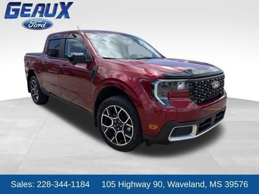 Ruby Red Metallic 2025 Ford Maverick Lariat