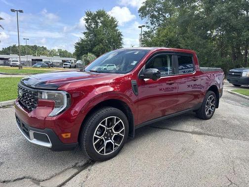 Ruby Red Metallic 2025 Ford Maverick Lariat