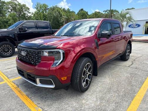 Ruby Red Metallic 2025 Ford Maverick Lariat