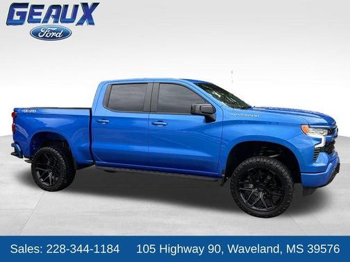 Rip Tide Blue 2025 Chevrolet Silverado 1500 RST