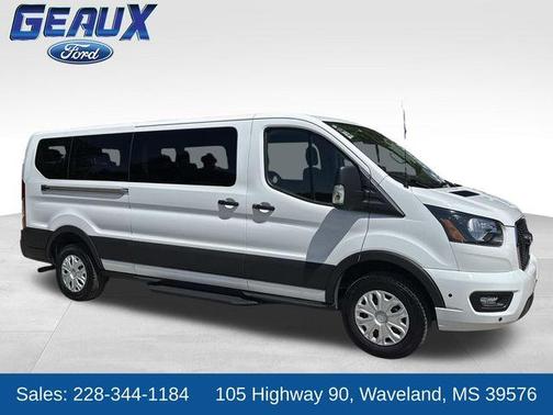 Oxford White 2025 Ford Transit-350 XLT
