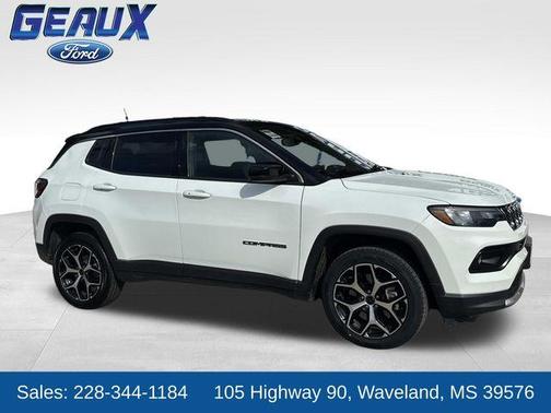 Bright White Clearcoat 2025 Jeep Compass Limited
