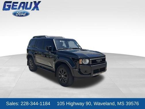 Black 2024 Toyota Land Cruiser FIRST EDITION