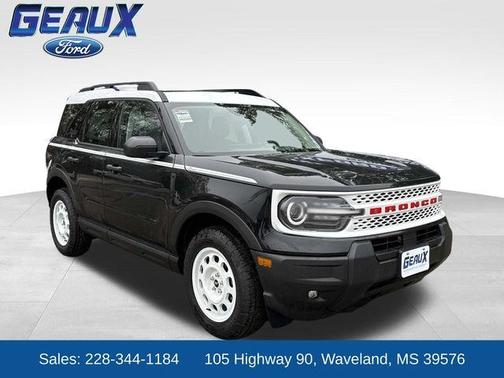 Shadow Black 2025 Ford Bronco Sport Heritage
