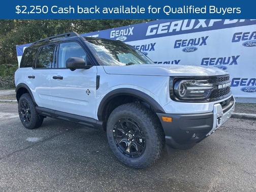 Space White Metallic 2026 Ford Bronco Sport Outer Banks