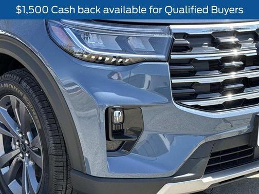 Vapor Blue 2026 Ford Explorer Active