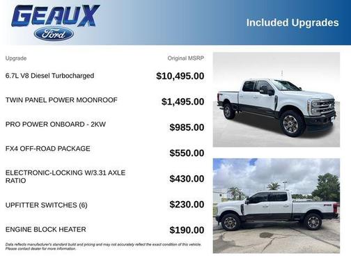 Bronze 2025 Ford F-250 King Ranch