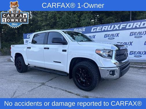 Super White 2021 Toyota Tundra SR5