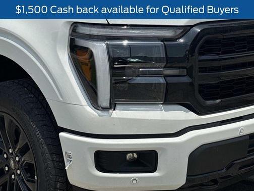 White Metallic 2026 Ford F-150 Lariat
