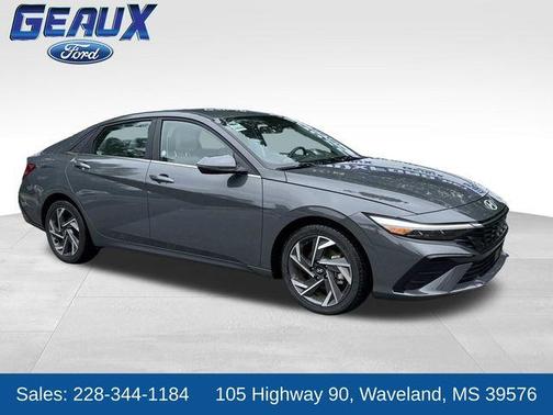 Gray 2025 Hyundai ELANTRA Limited
