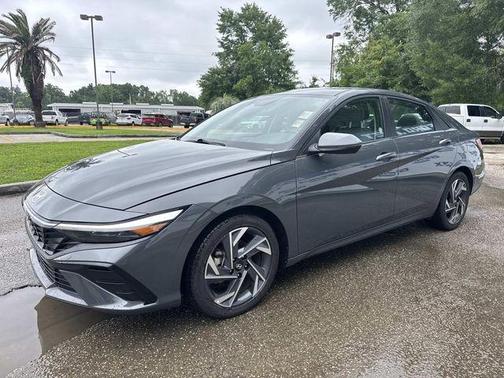 Gray 2025 Hyundai ELANTRA Limited
