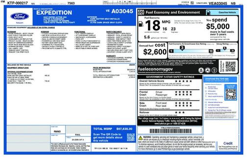 Gray Metallic 2027 Ford Expedition ACTIVE