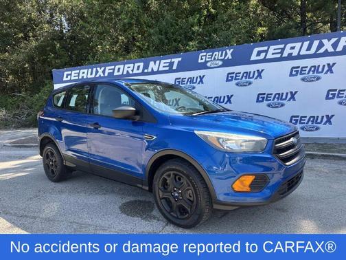 Lightning Blue Metallic 2018 Ford Escape S