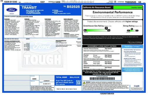 Oxford White 2026 Ford Transit-350 Base