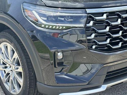 Black Metallic 2026 Ford Explorer Platinum